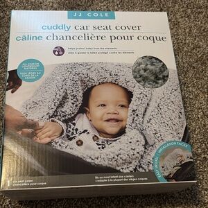 JJ Cole Cozy Car Seat Cover in Gray